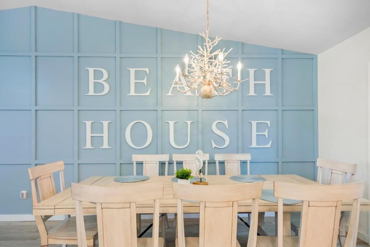 The St Augusdream Renovated Beach House Sleeps 8 Walk To Beach St. Augustine Eksteriør bilde