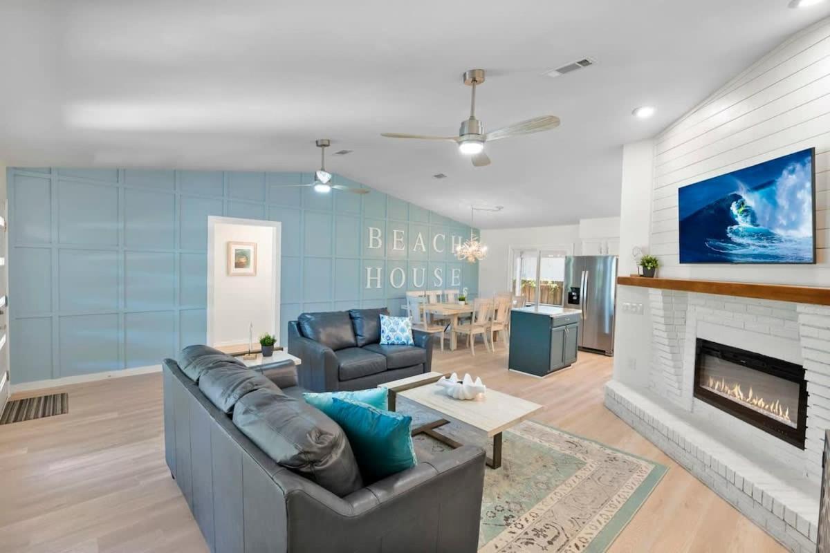 The St Augusdream Renovated Beach House Sleeps 8 Walk To Beach St. Augustine Eksteriør bilde