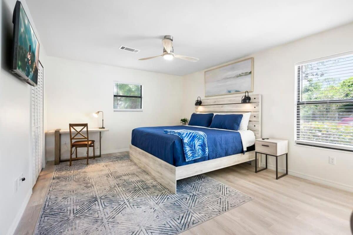The St Augusdream Renovated Beach House Sleeps 8 Walk To Beach St. Augustine Eksteriør bilde